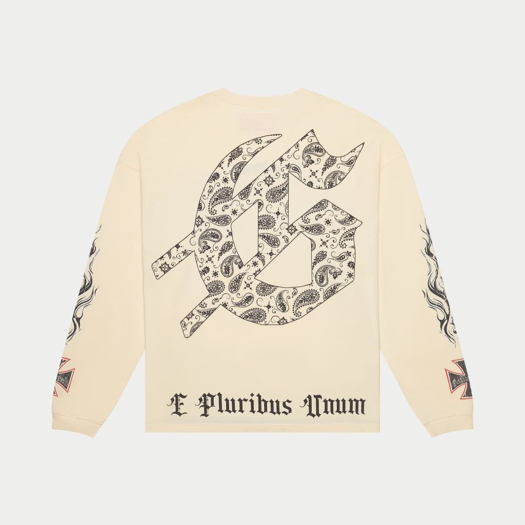 Godspeed Hollywood Inferno LS T-shirt Bone