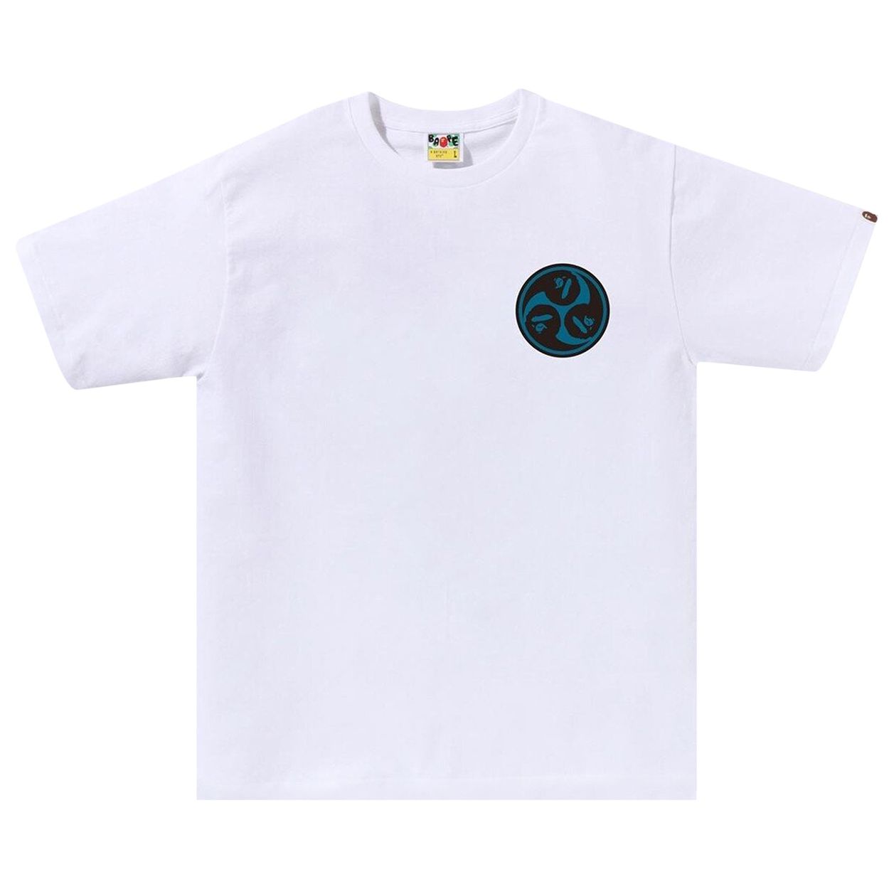 Bape Japan Culture Mitsudomoe Tee White