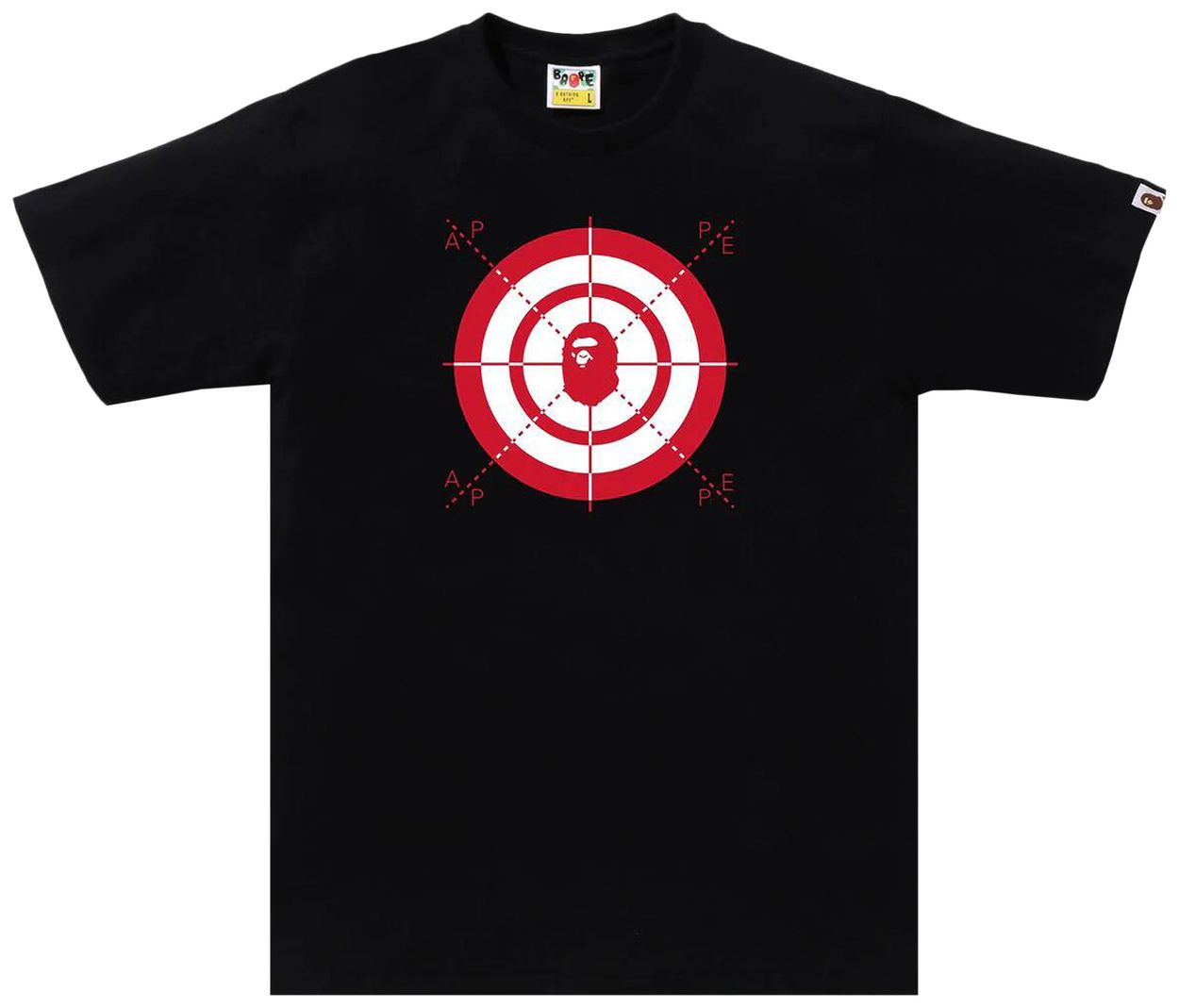 Bape Shooting Gallery Tee Black