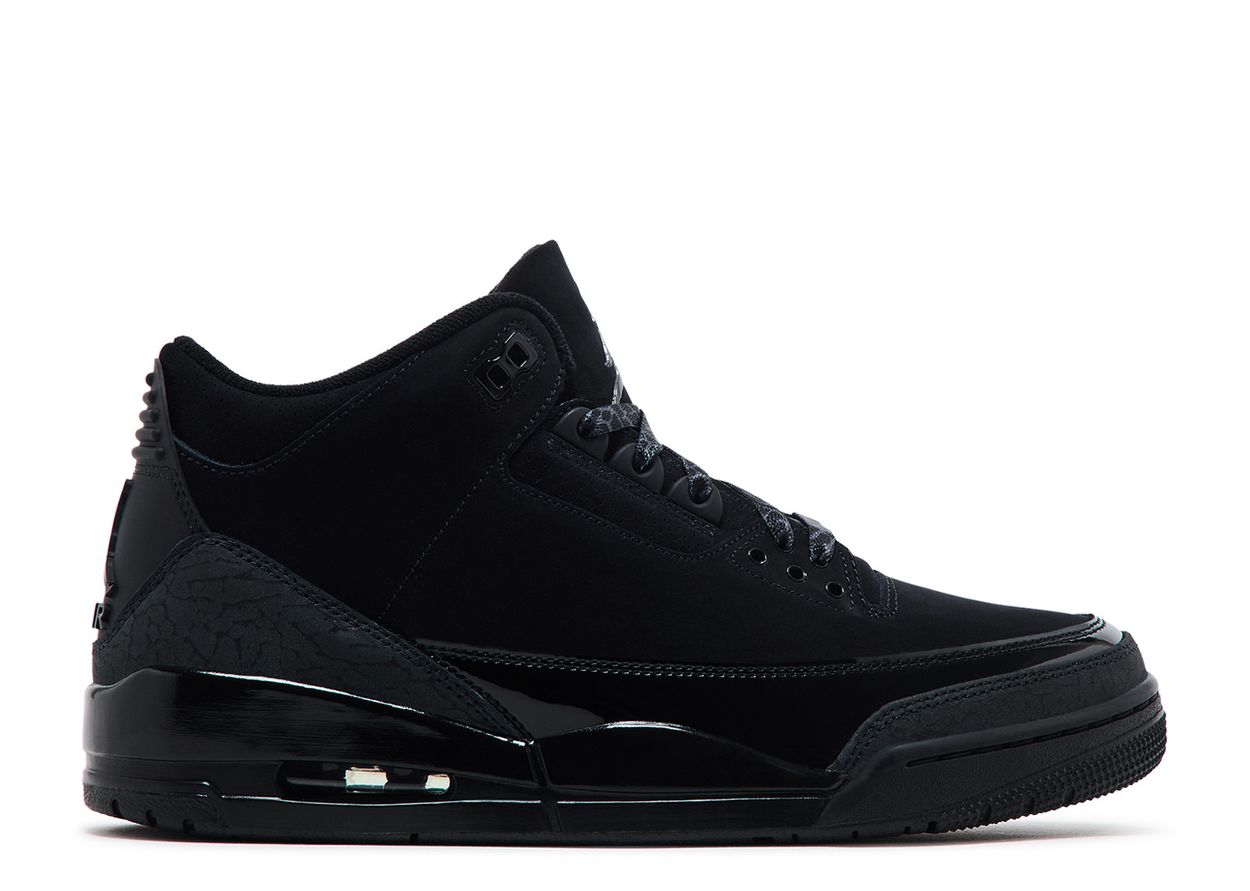 Air Jordan 3 Retro Black Cat (2025) (Pre-Owned)