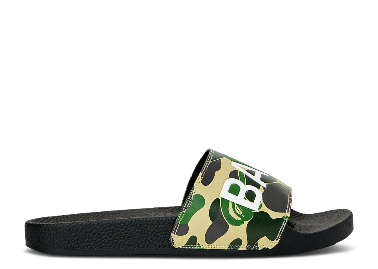 A Bathing Ape ABC Camo Slide Green (2023)