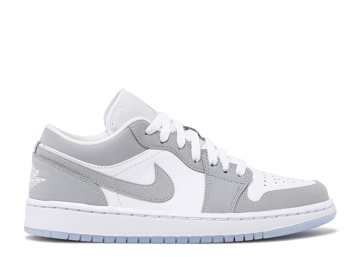 Air Jordan 1 Low White Wolf Grey