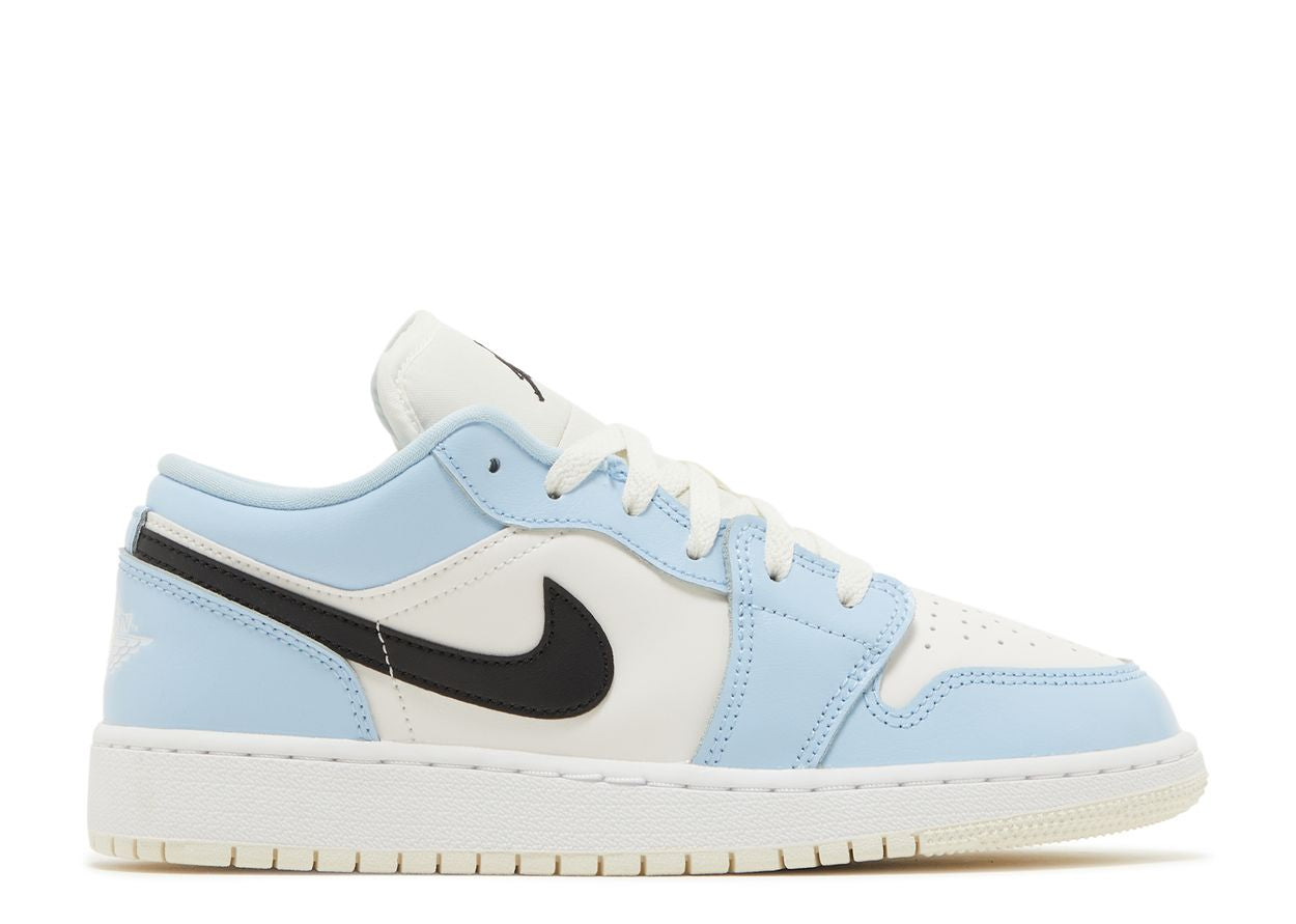 Air Jordan 1 Low Ice Blue Black (GS)