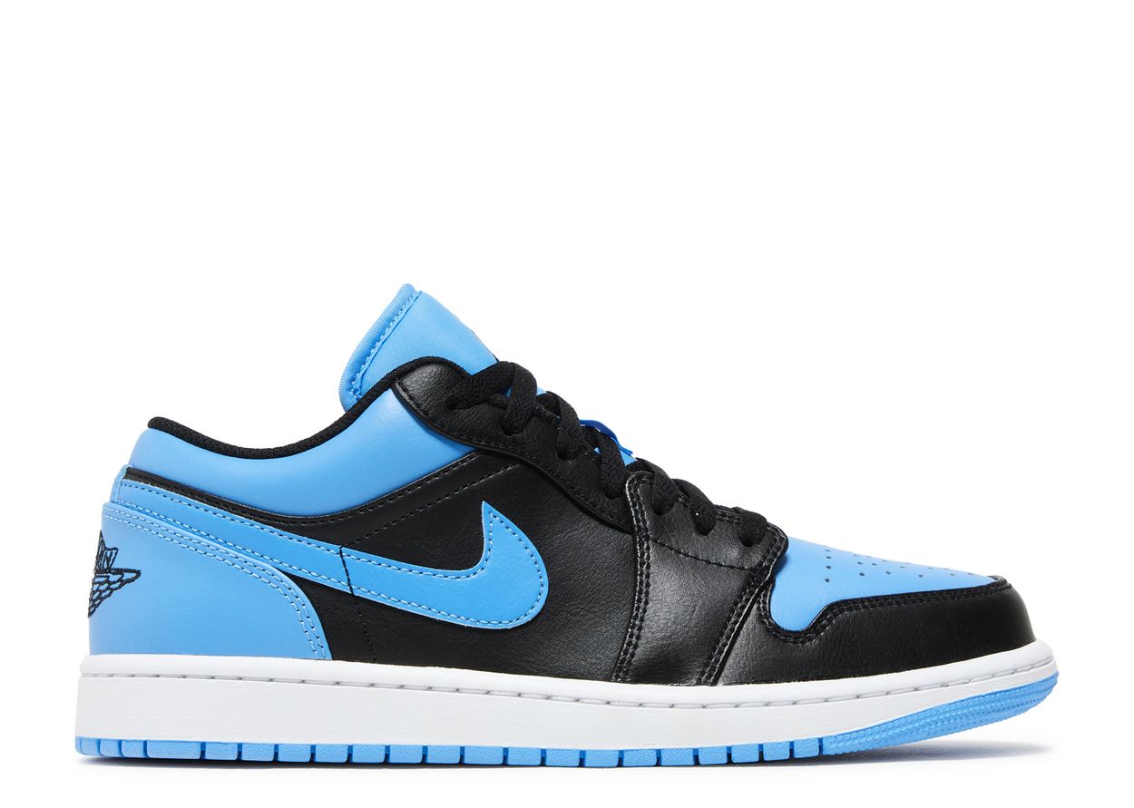 Air Jordan 1 Low Black University Blue