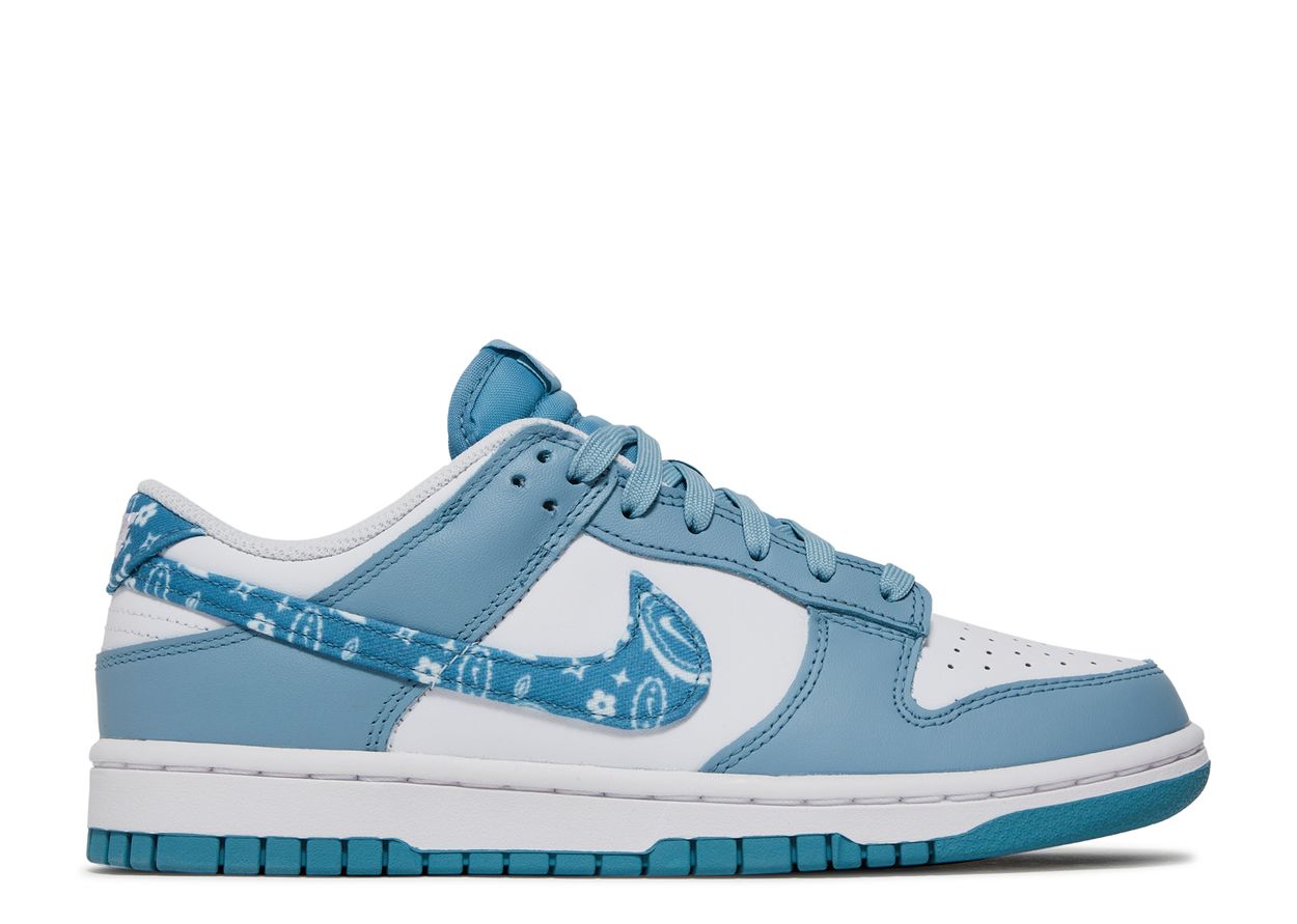 Nike Dunk Low Essential Paisley Pack Worn Blue