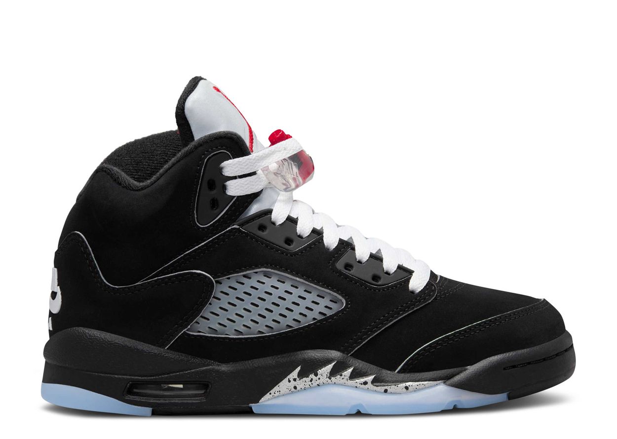 Air Jordan 5 Black Metallic Reimagined GS