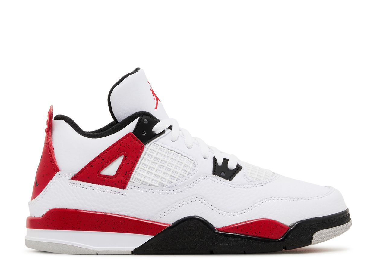 Air Jordan 4 Retro Red Cement (PS/TD)