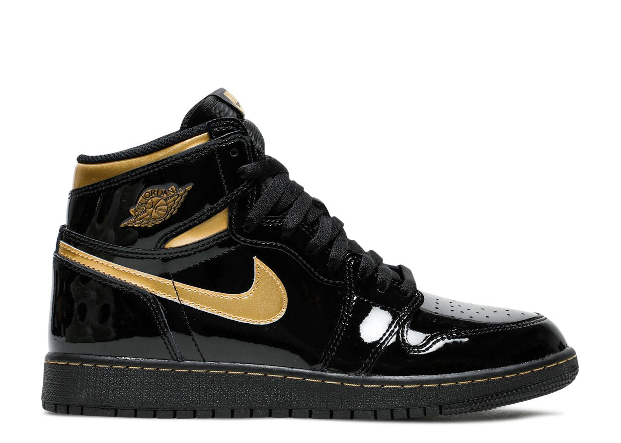 Air Jordan 1 Retro High Black Metallic Gold (2020)