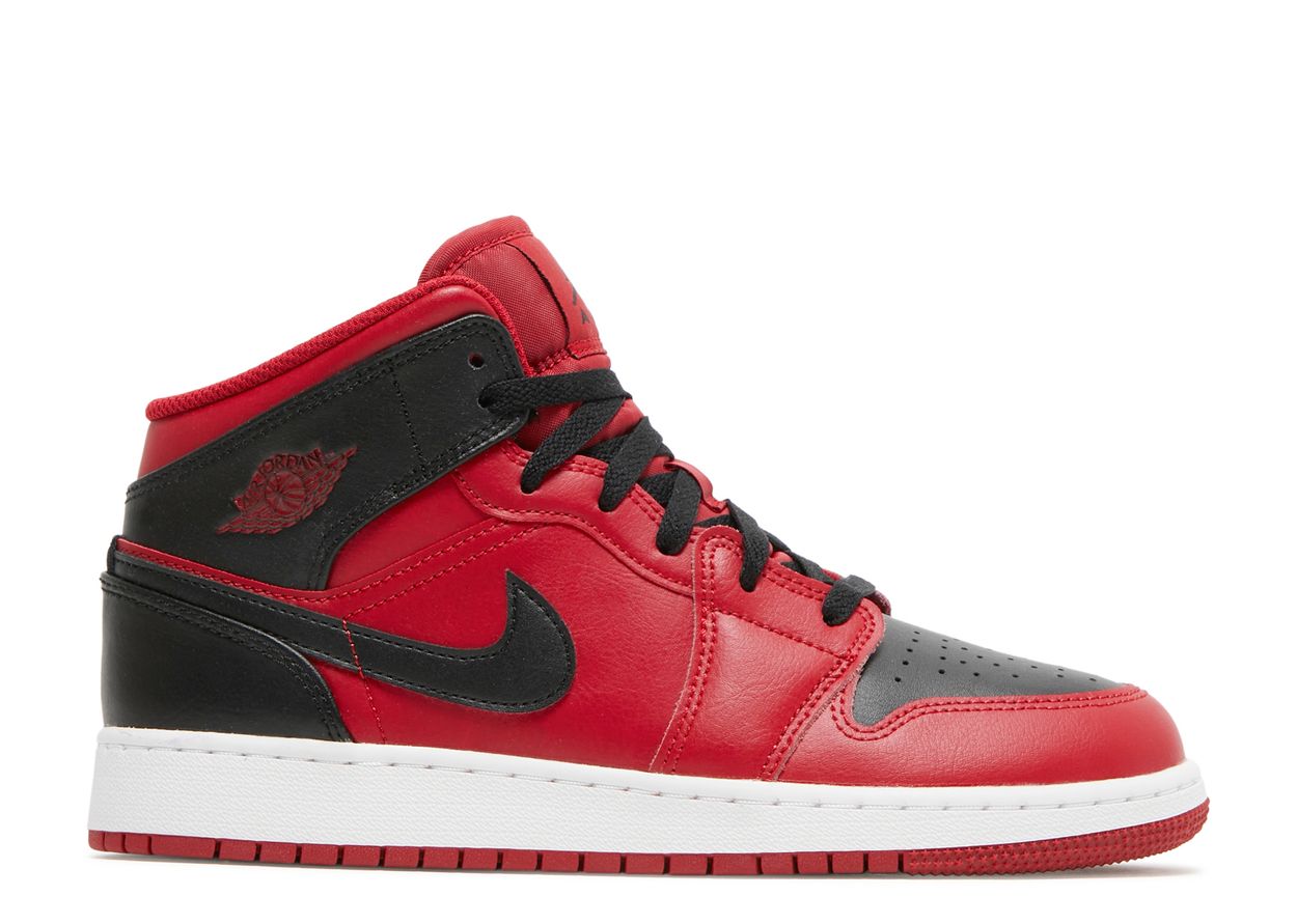 Air Jordan 1 Mid GS 'Reverse Bred'