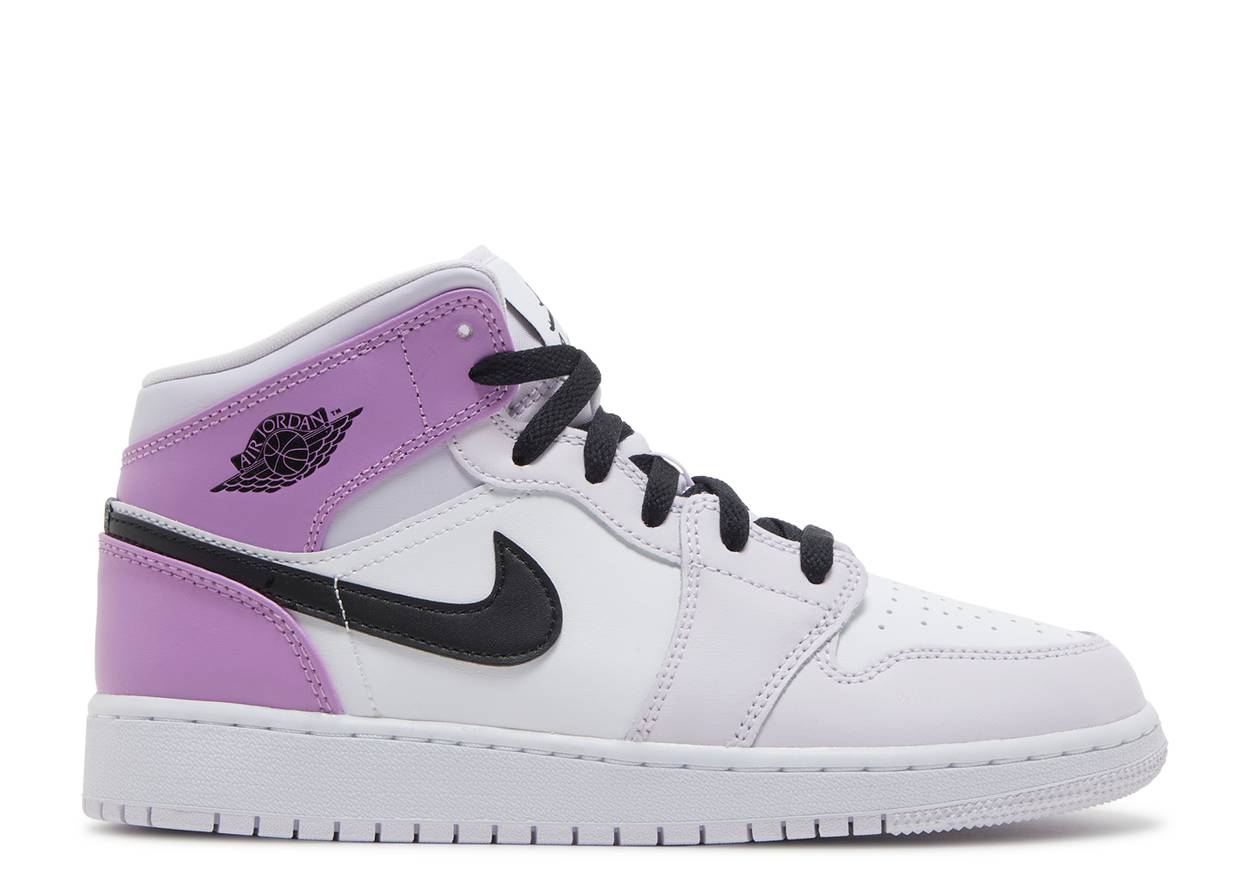 Air Jordan 1 Mid Barely Grape (GS)