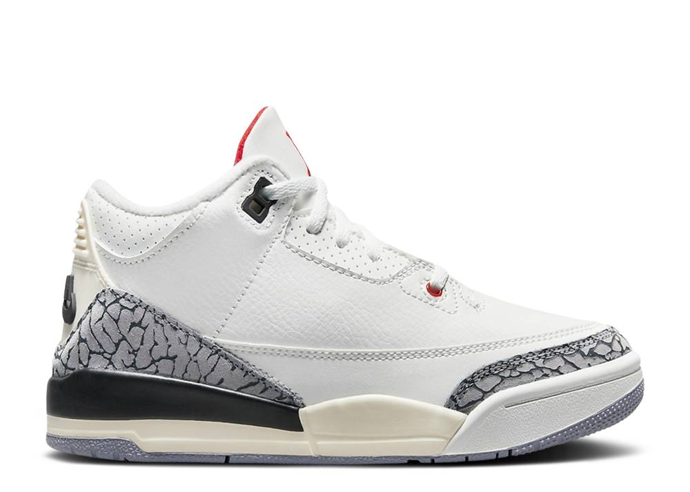 Air Jordan 3 Retro White Cement Reimagined (PS/ TD)