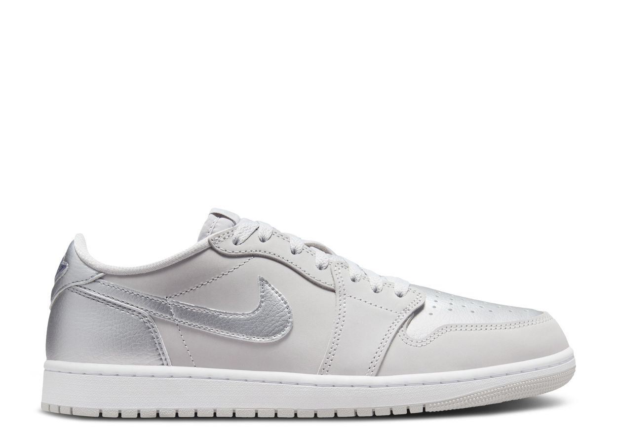 Air Jordan 1 Retro Low Metallic Silver