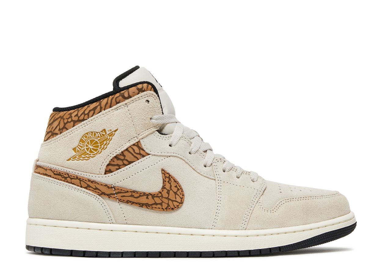 Air Jordan 1 Mid SE Brown Elephant (Pre-Owned)