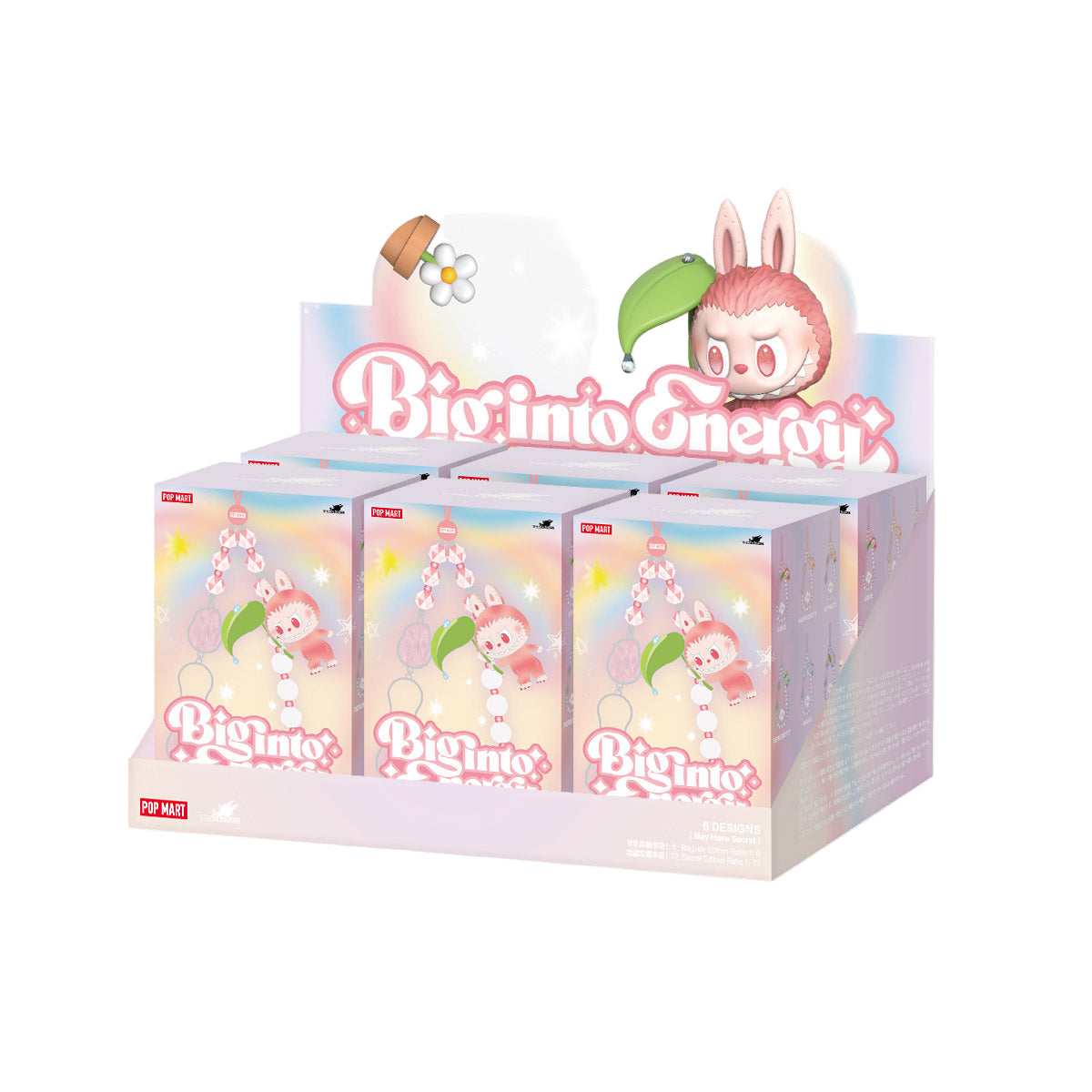 Pop Mart Labubu The Monsters Big into Energy Series Phone Charm