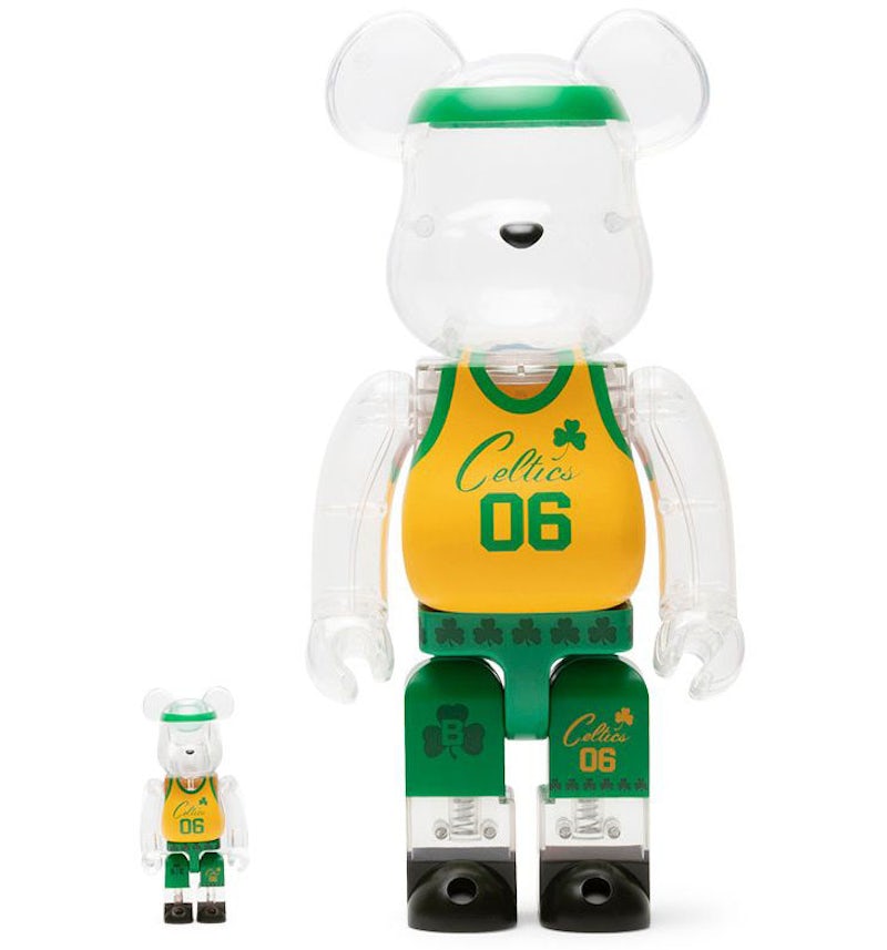 Bearbrick x Bodega x NBA Worldwide Respect Boston Celtics 100% & 400% Set