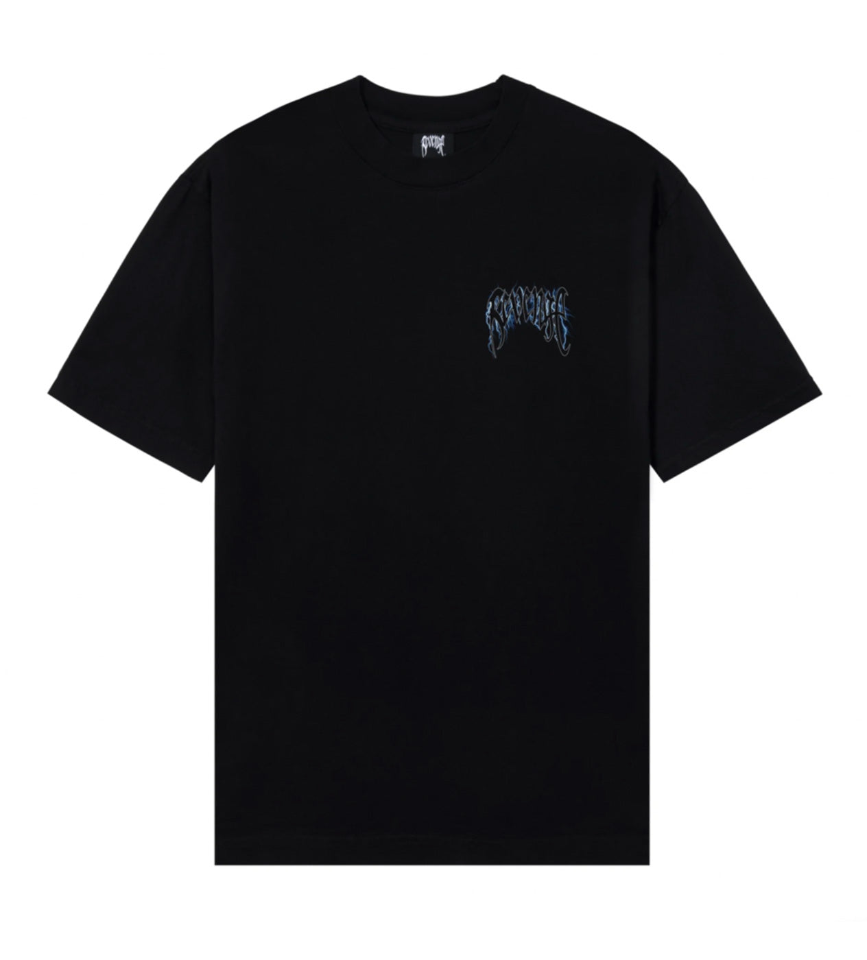 Revenge Blue Lightning Arch Logo Tee
