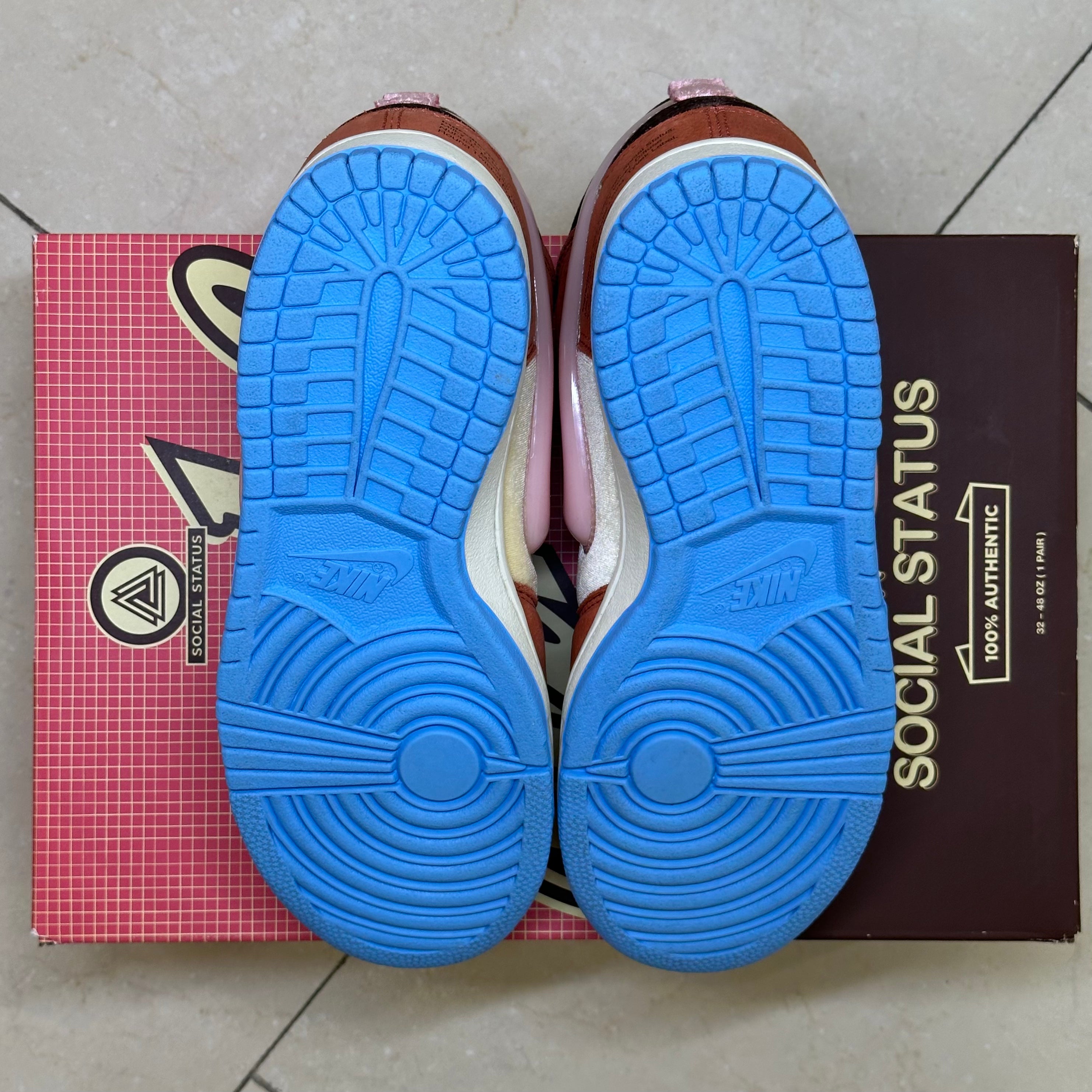 Nike Dunk Mid Social Status Free Lunch Chocolate Milk (Pre-Owned)