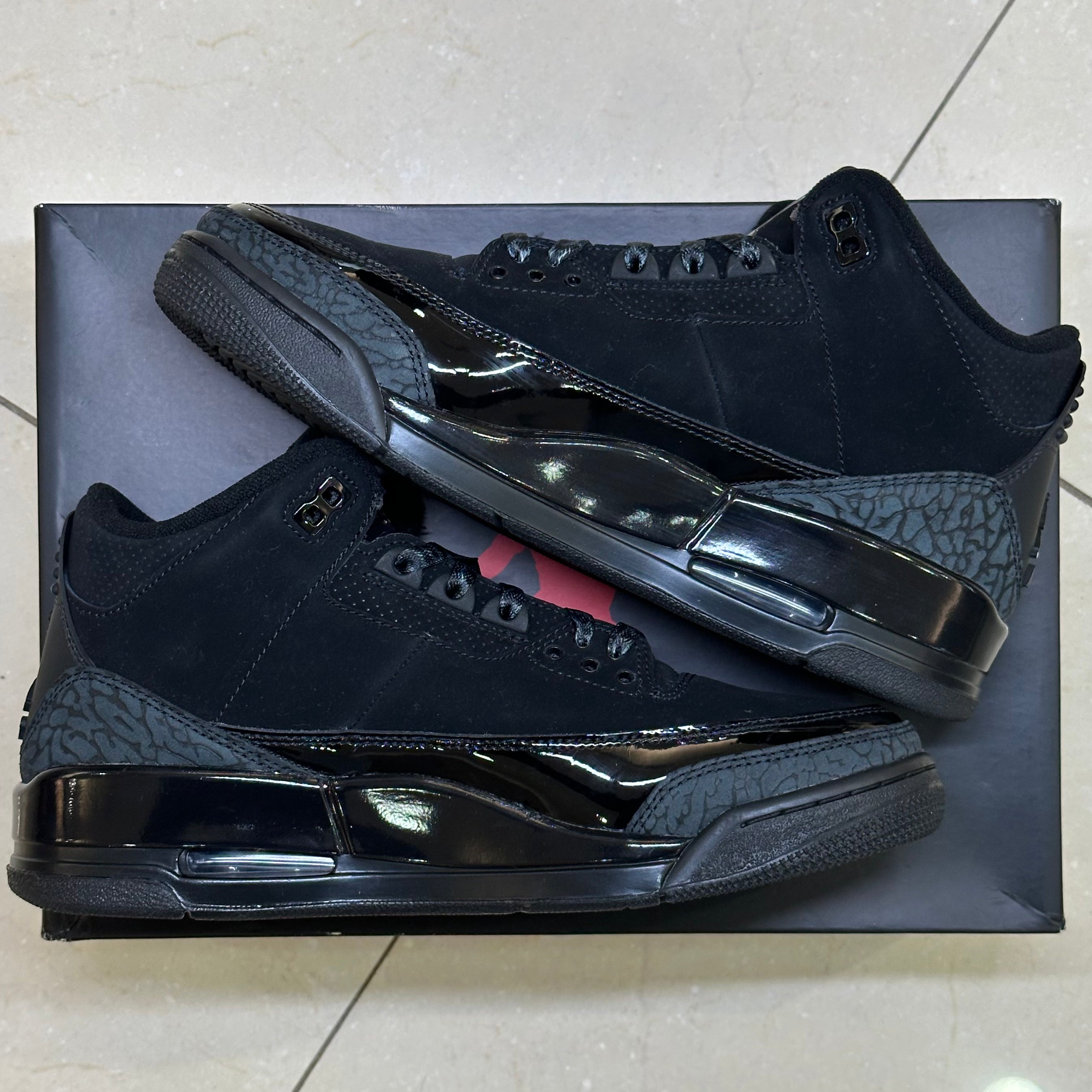 Air Jordan 3 Retro Black Cat (2025) (Pre-Owned)