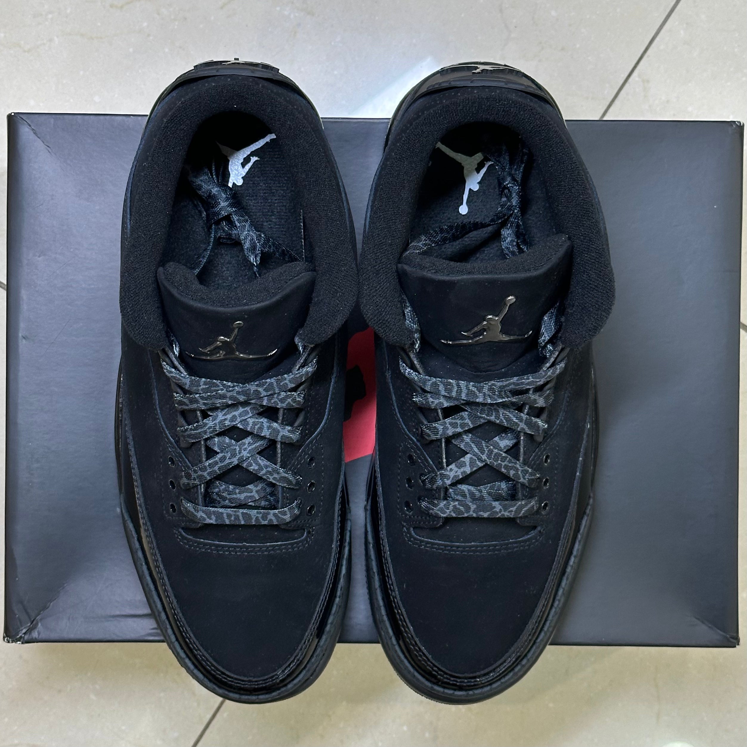 Air Jordan 3 Retro Black Cat (2025) (Pre-Owned)