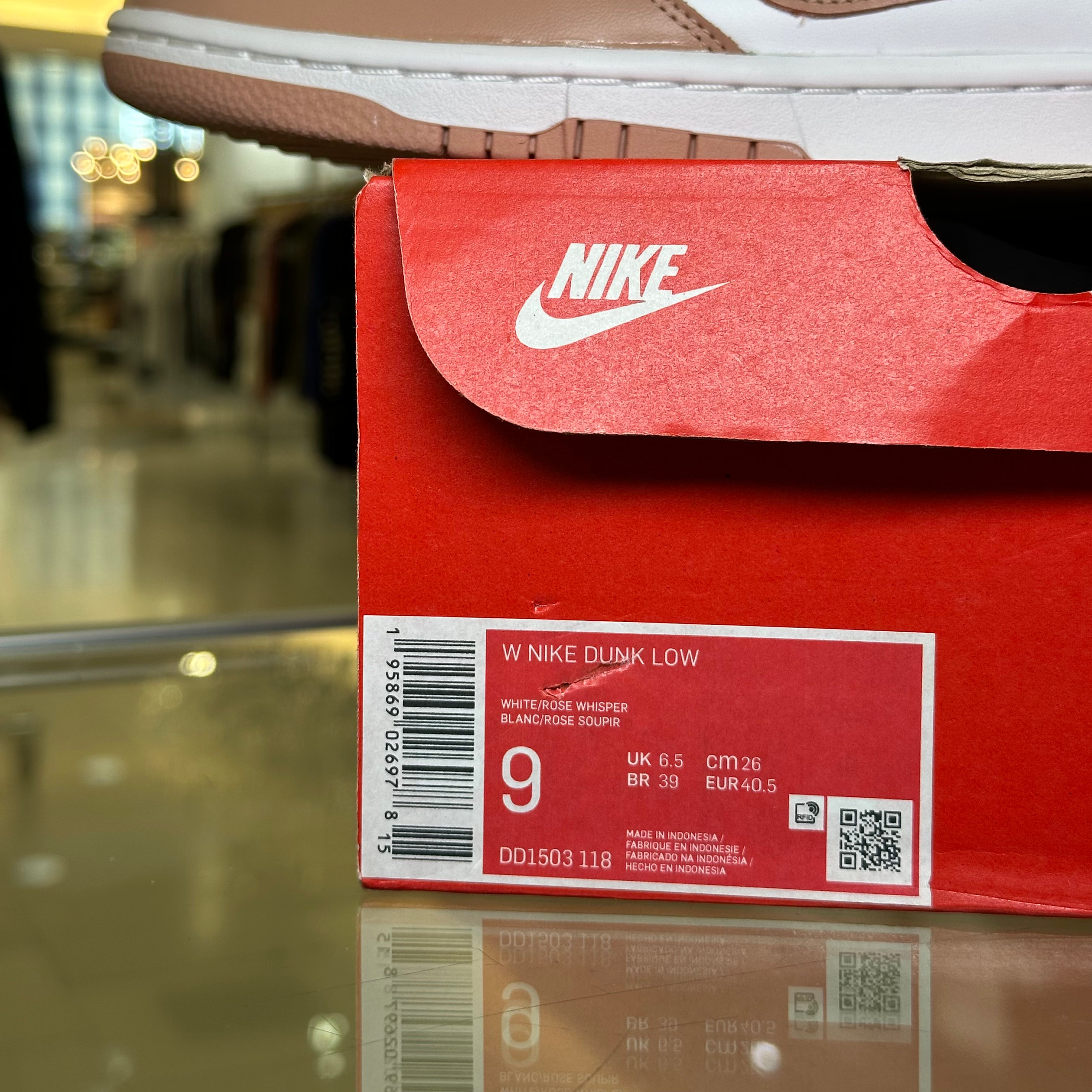 Nike Dunk Low Rose Whisper (Women's) (Pre-Owned)