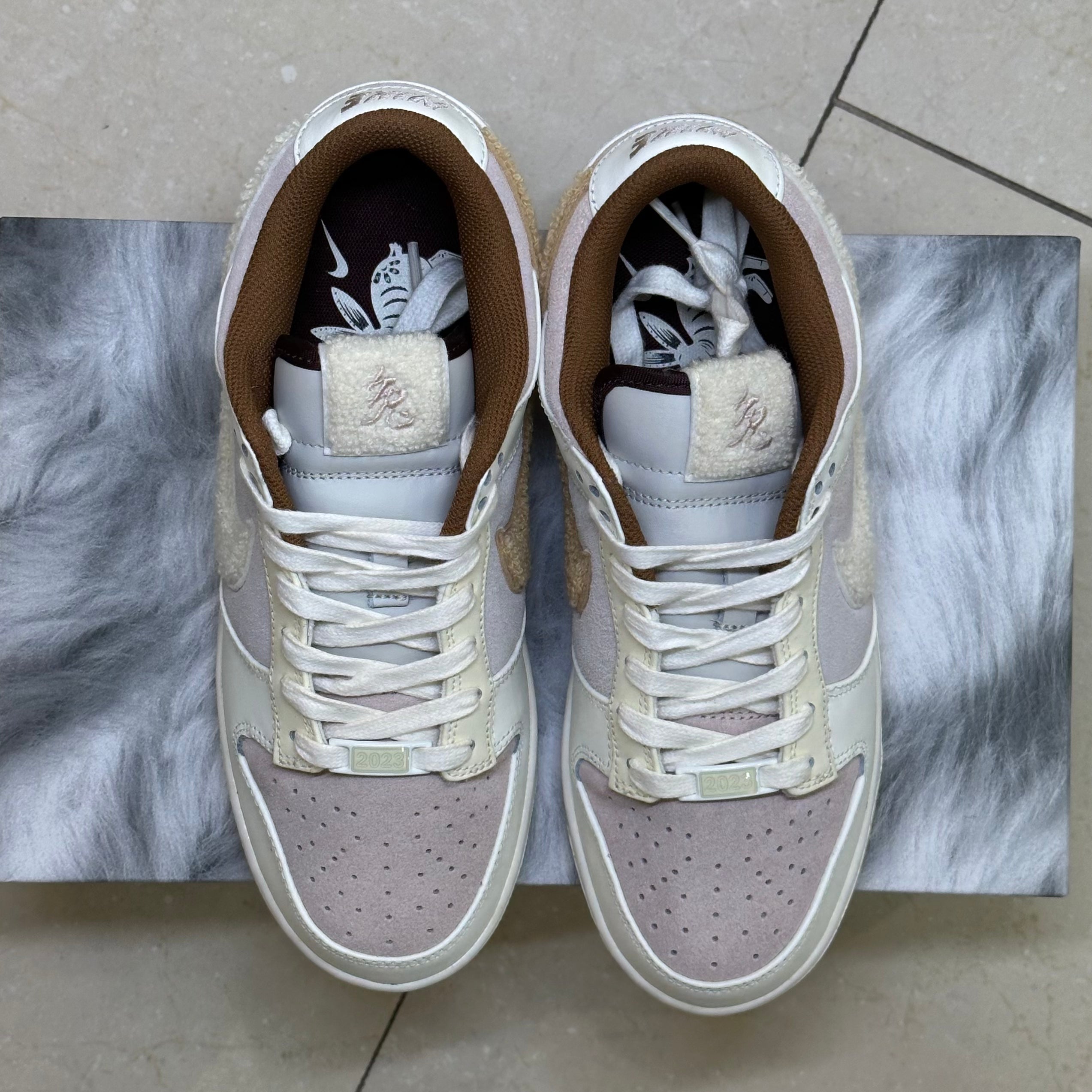 Nike Dunk Low Retro PRM Year of the Rabbit Fossil Stone (2023) (Pre-Owned)