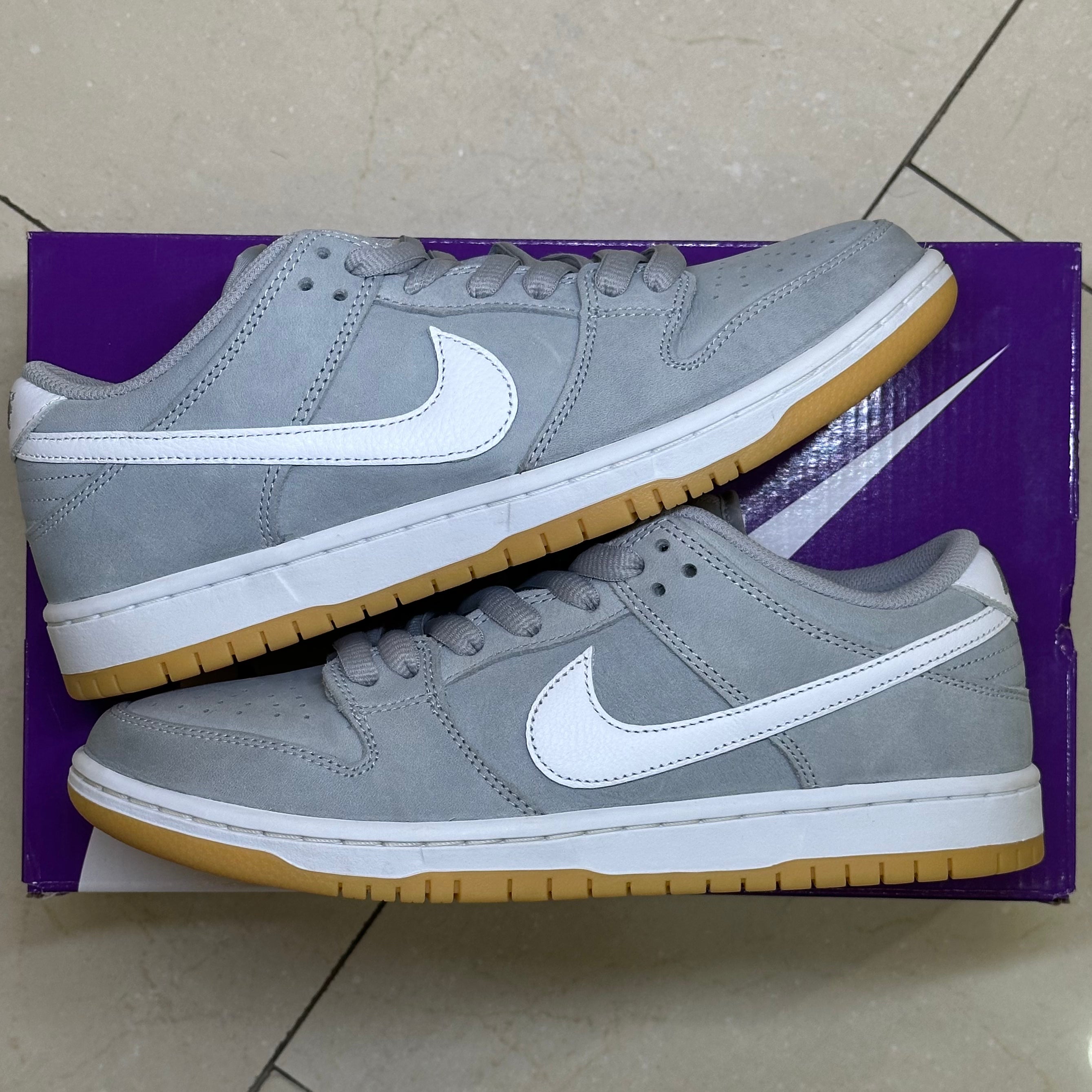 Nike SB Dunk Low Pro ISO Orange Label Wolf Grey Gum (Pre-Owned)