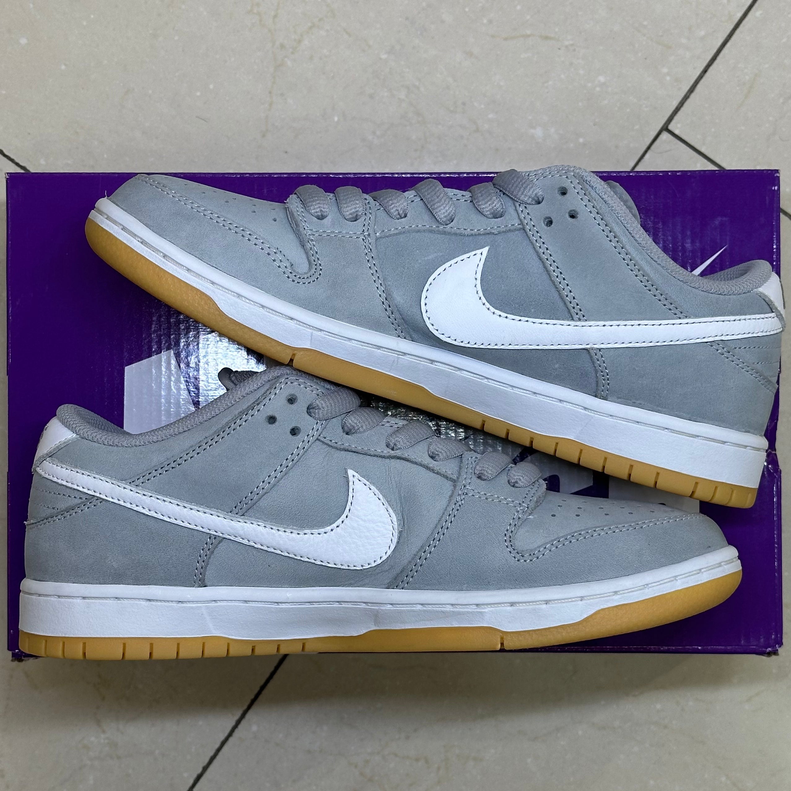 Nike SB Dunk Low Pro ISO Orange Label Wolf Grey Gum (Pre-Owned)