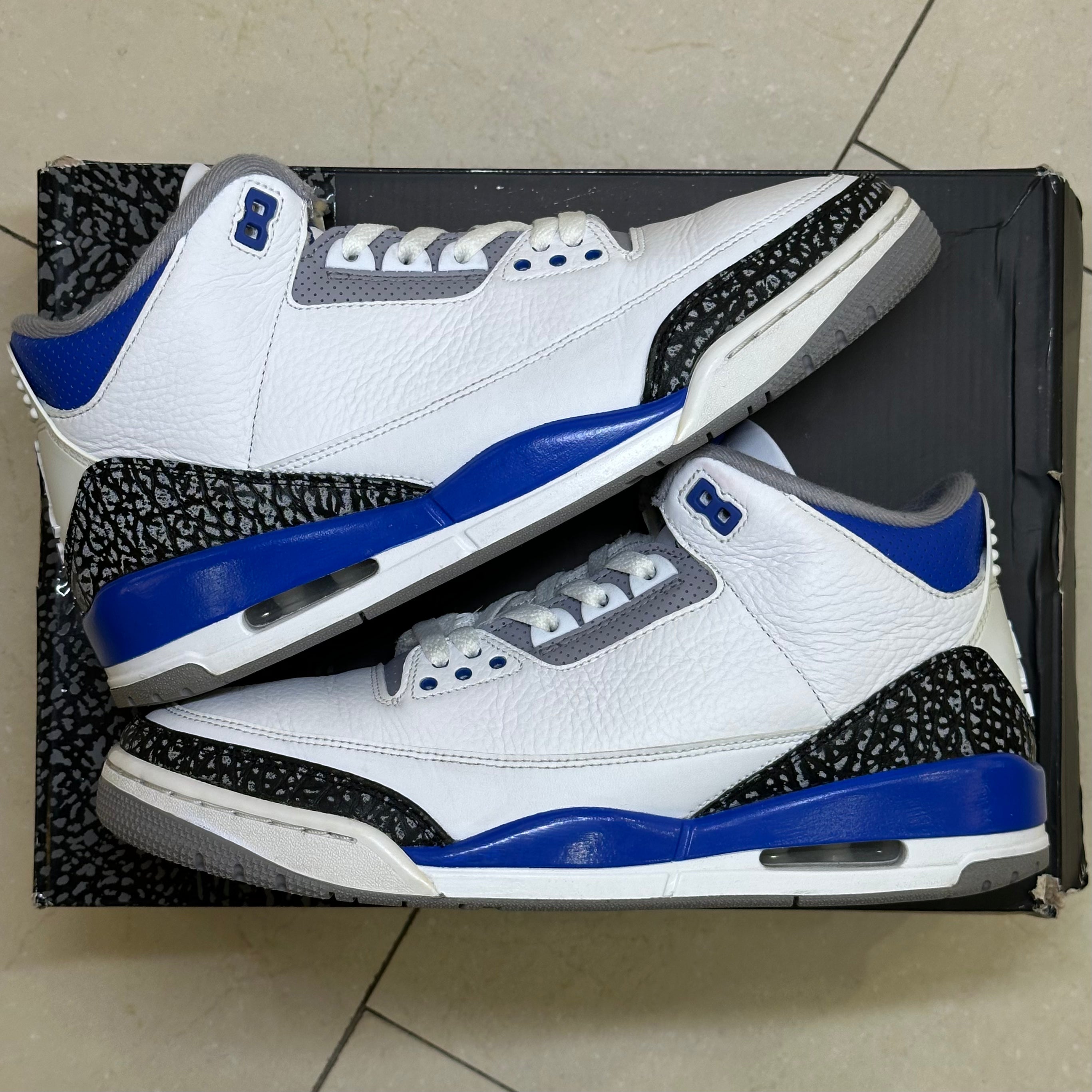 Air Jordan 3 Retro Racer Blue (Pre-Owned)