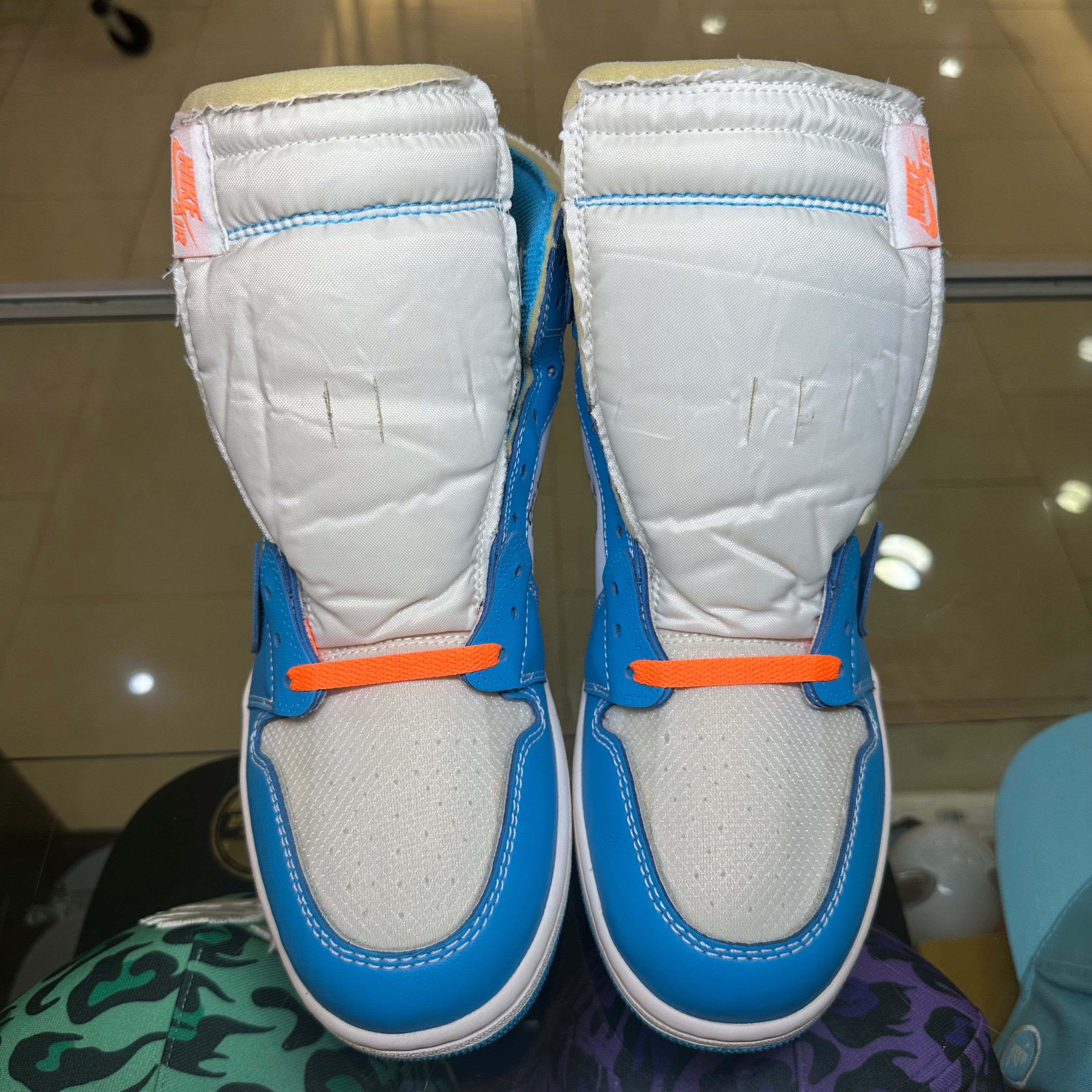 Air Jordan 1 Retro High Off-White University Blue (Pre-Owned)