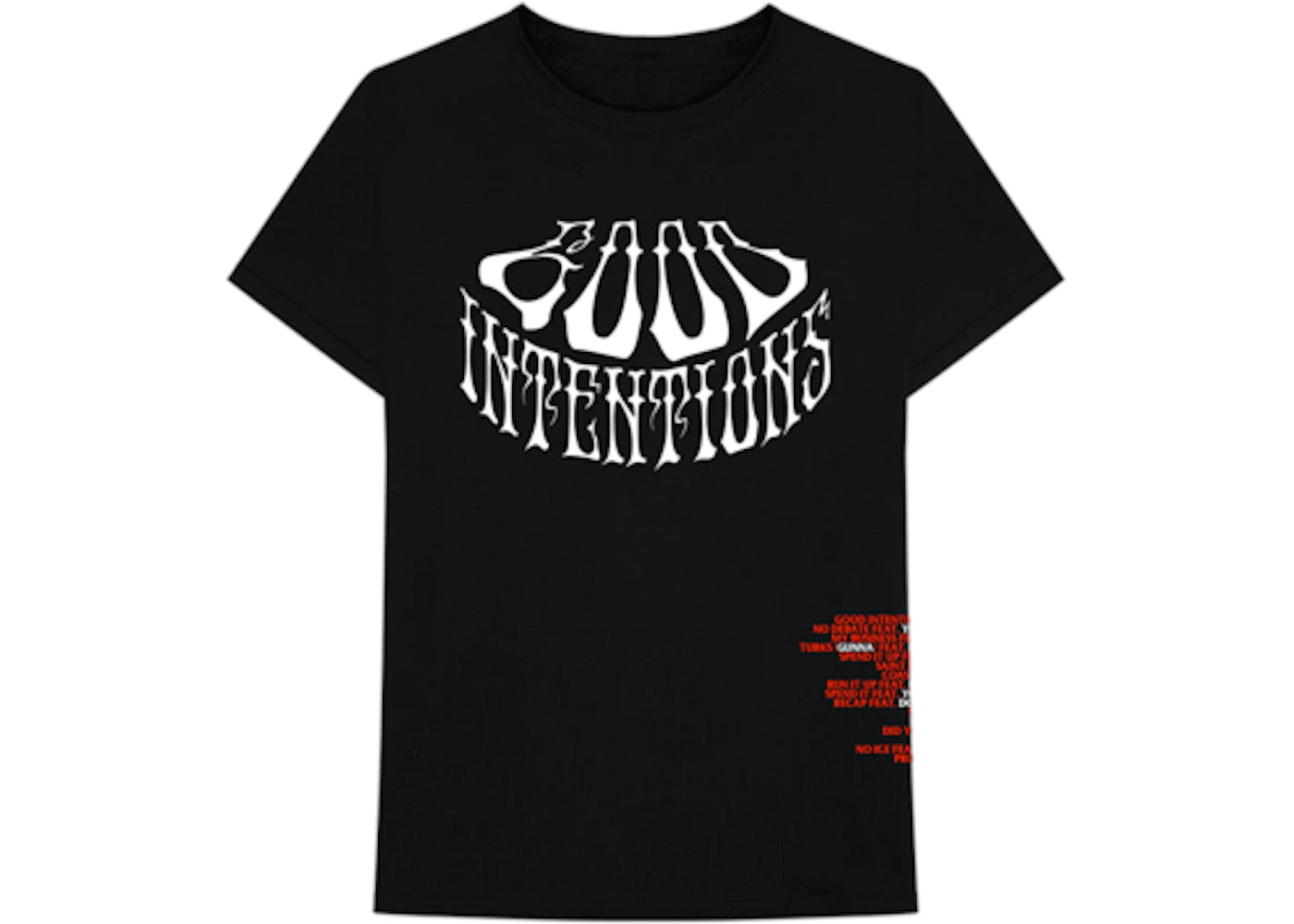 Vlone X Nav Dead Tee Black