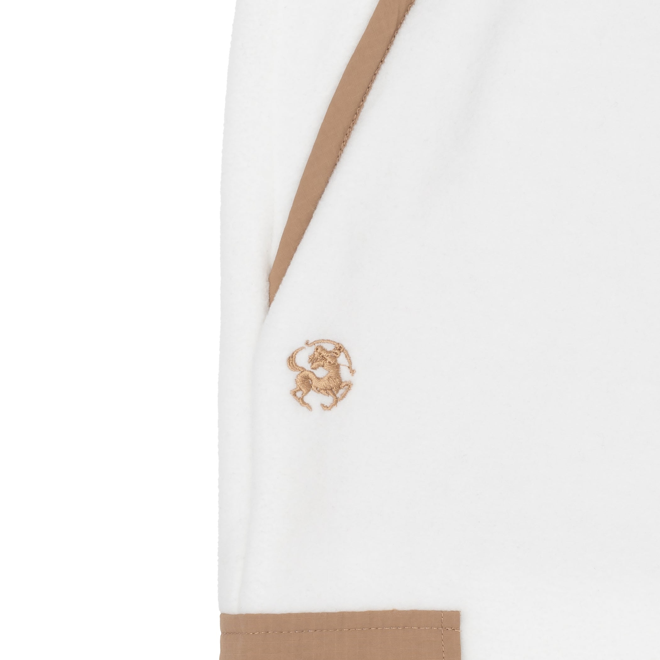 Sinclair Cargo Pocket Fleece Pants White