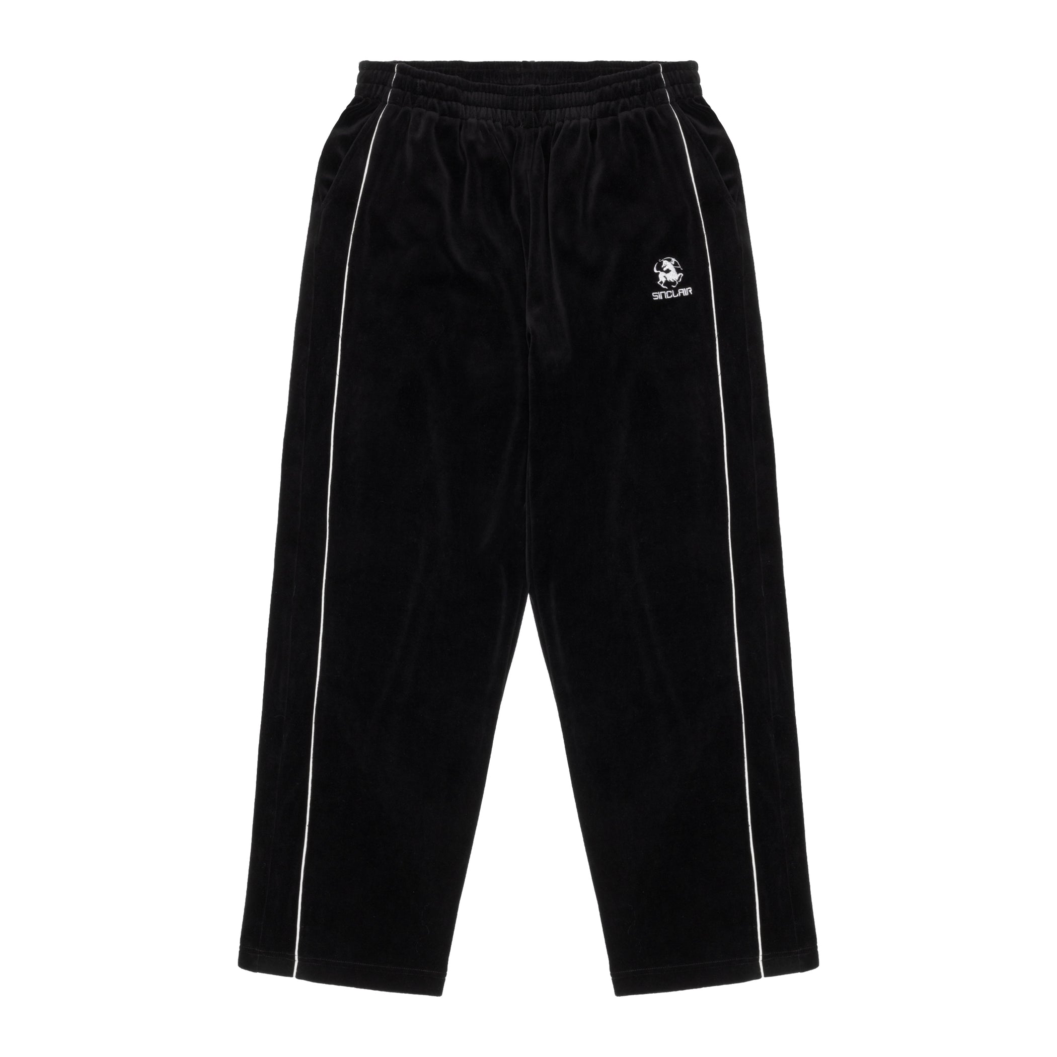 Sinclair Velour Piping Pant Black SS25