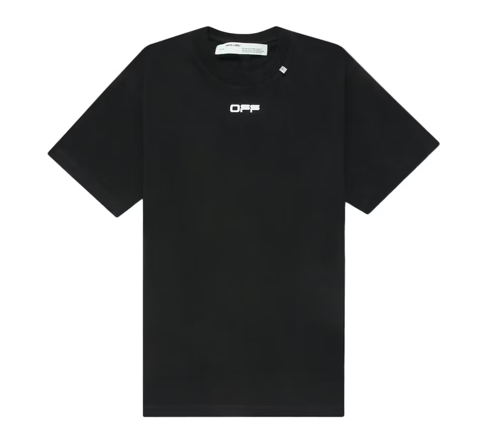 Off-White Oversized Fit Caravaggio Arrows T-shirt Black/Multicolor