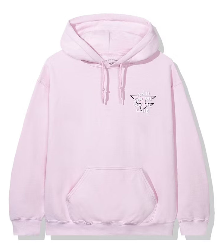 Anti Social Social Club Faze Clan Hoodie Pink