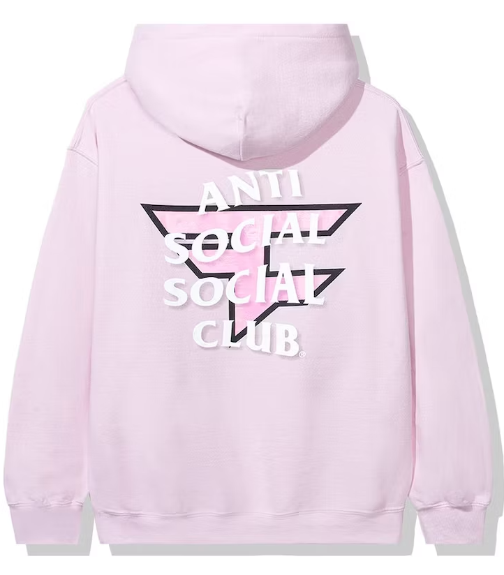 Anti Social Social Club Faze Clan Hoodie Pink