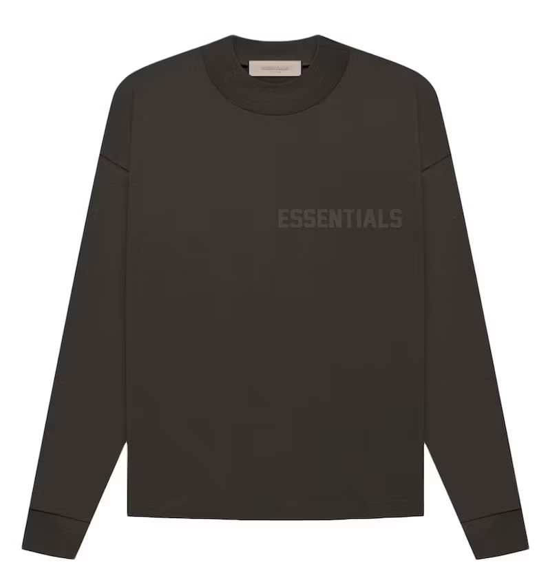 Fear of God Essentials L/S T-shirt Off Black