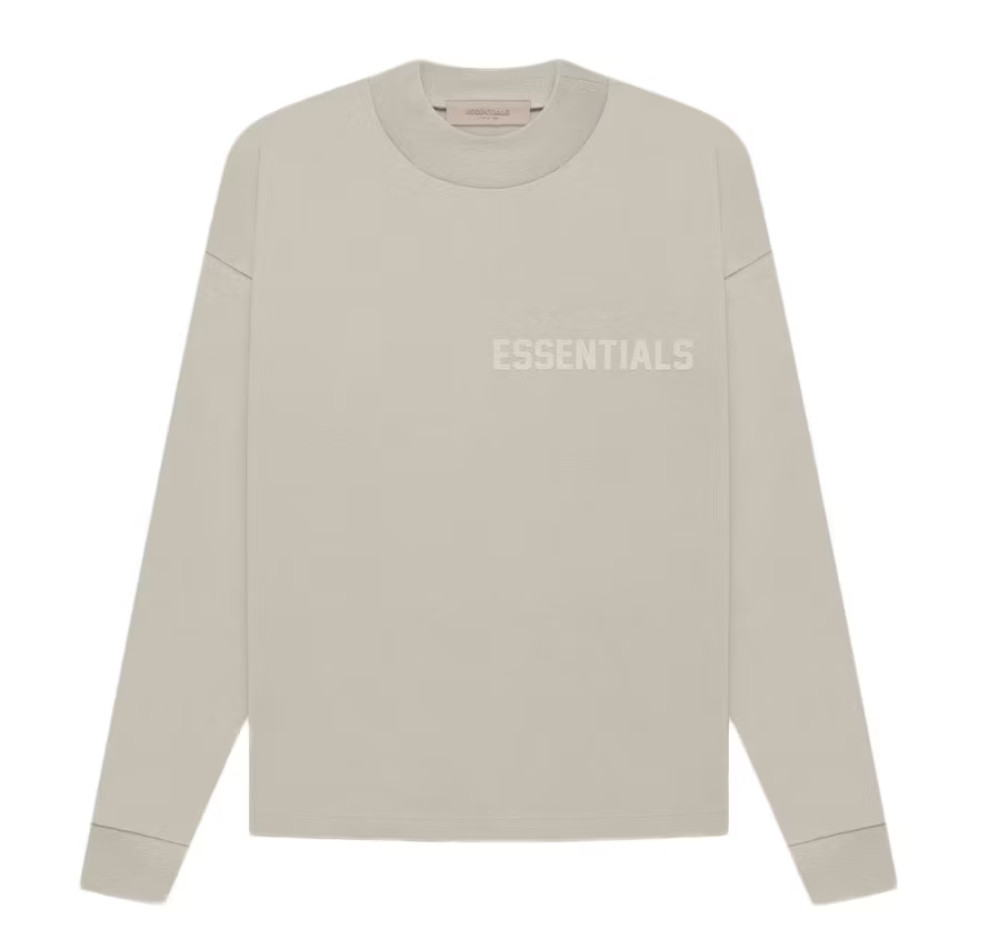 Fear of God Essentials L/S T-shirt Smoke