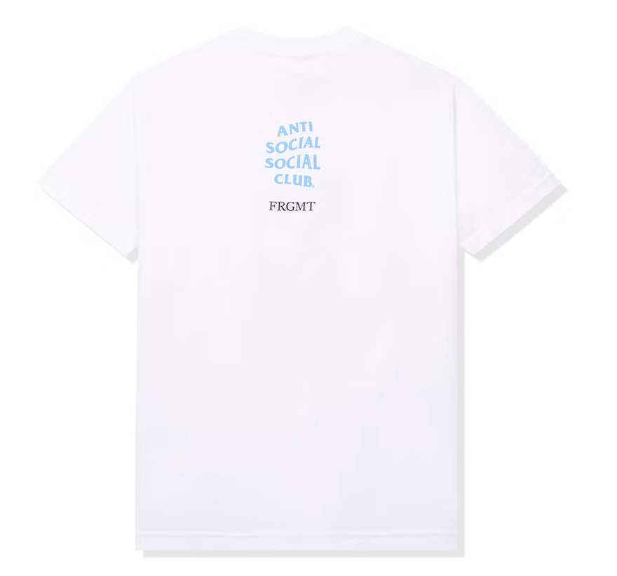 Anti Social Social Club x Fragment Called Interference Tee (FW22) White