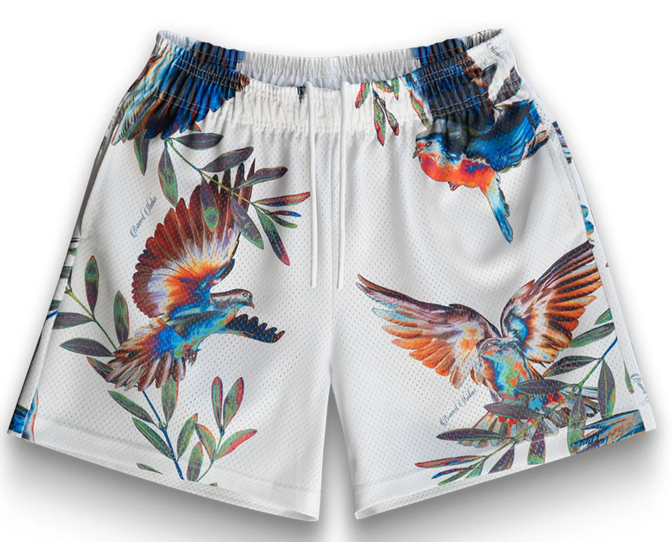 Bravest Studios Shorts White Birds of Paradise