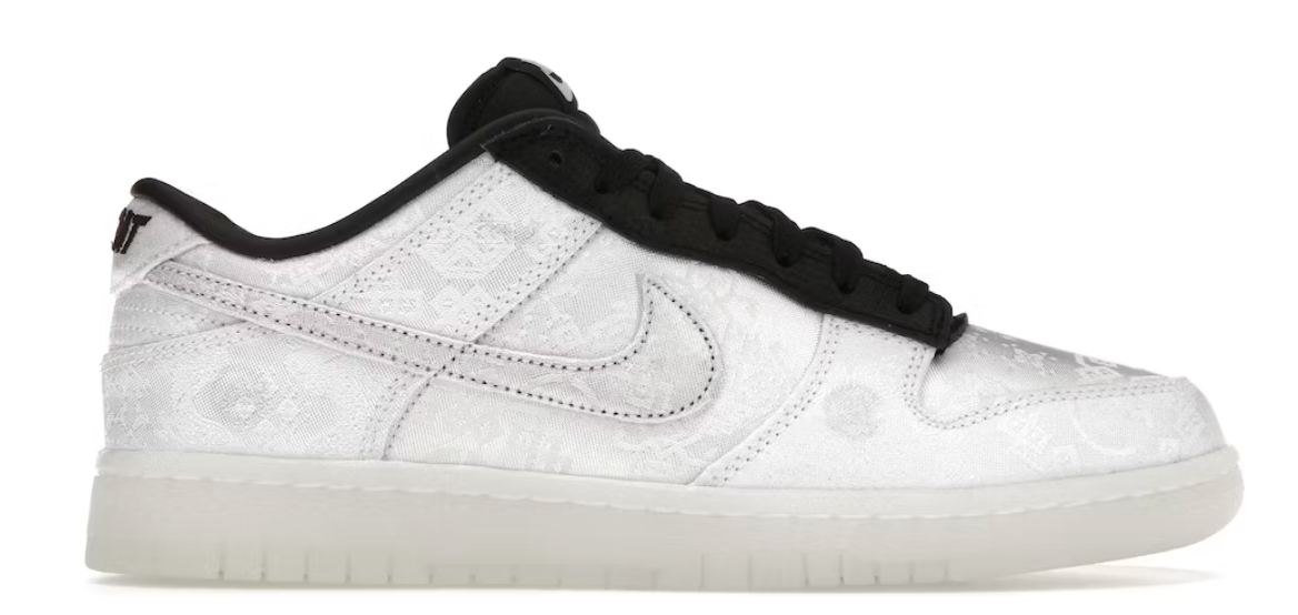 Nike Dunk Low CLOT Fragment White
