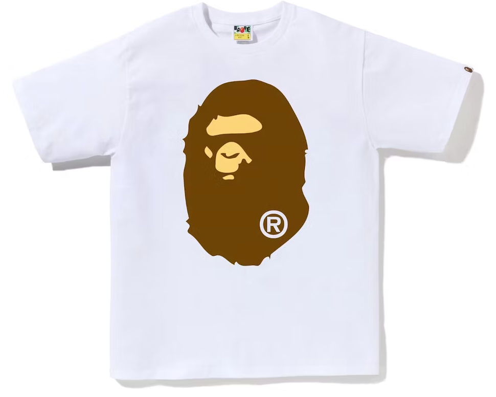 Bape Big Ape Head Tee (SS23) White