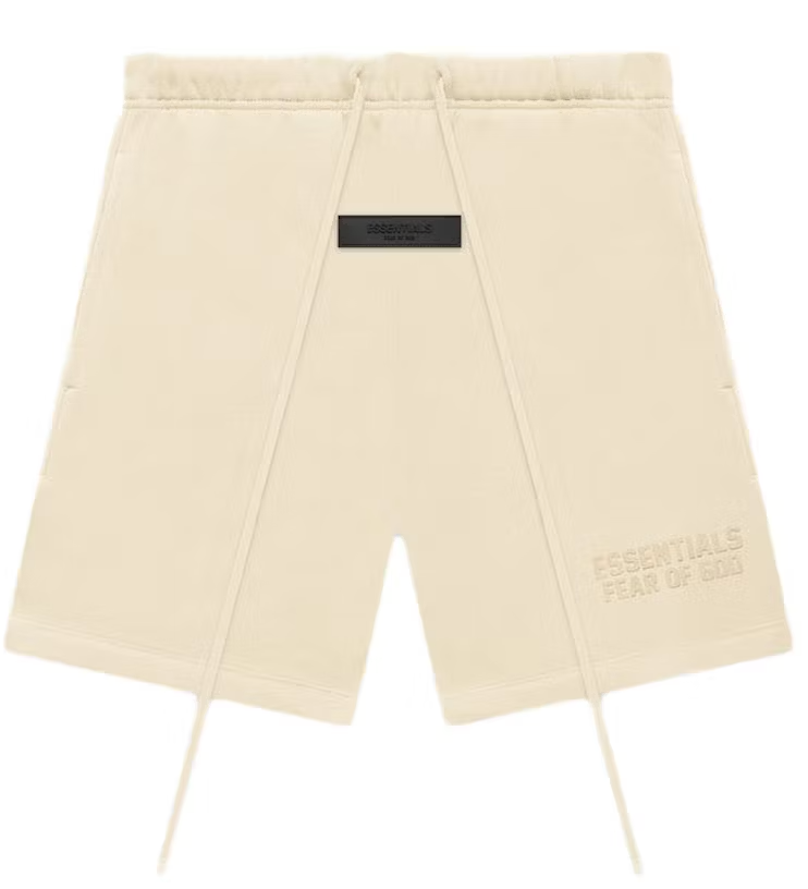 Fear of God Essentials Sweat Shorts Egg Shell