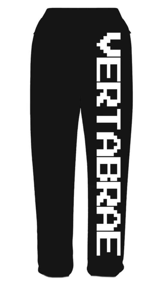 Vertabrae Sweatpants Black