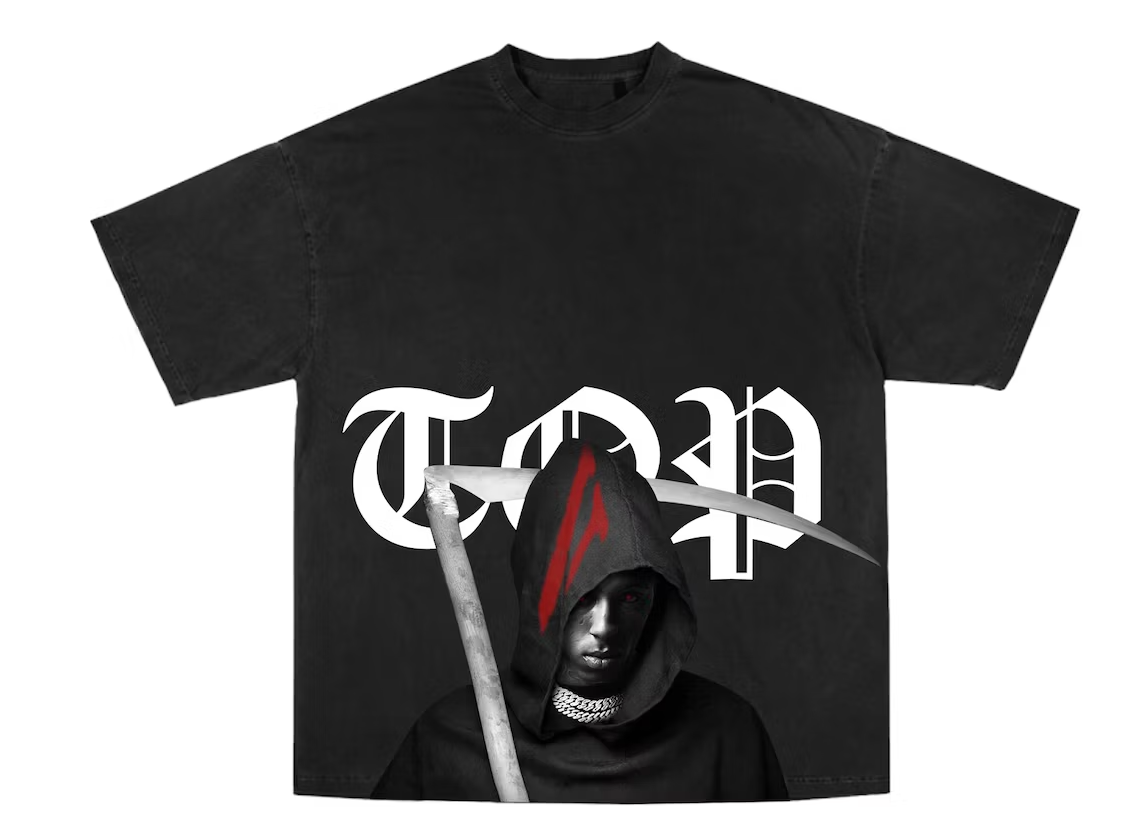 Vlone X YoungBoy NBA Murder Business Tee Black