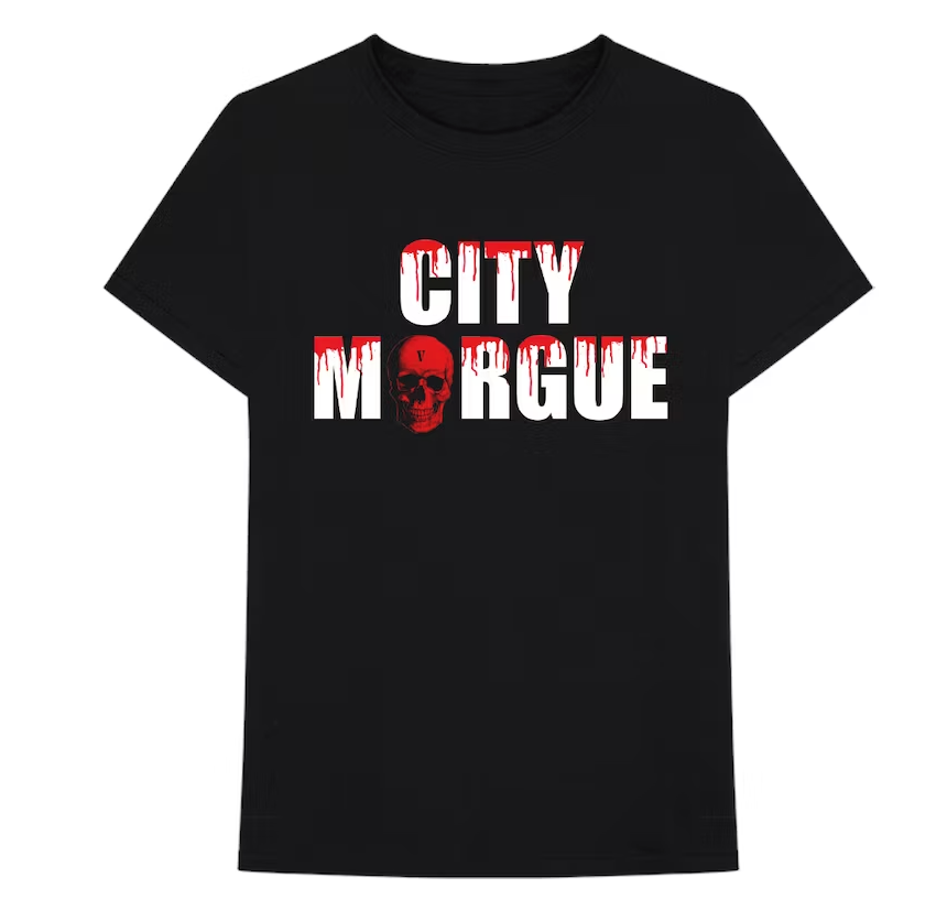 Vlone X City Morgue Dogs Tee Black