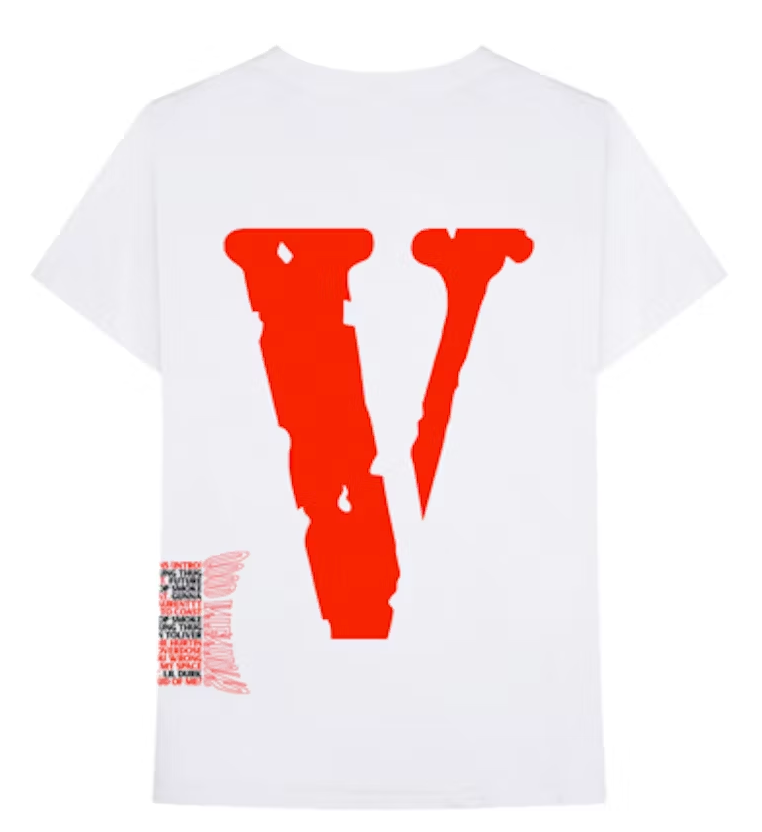 Vlone X Nav Bad Habits Tee White