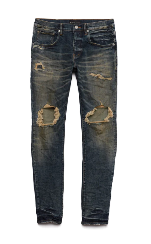 Purple Brand Dirty Indigo Blowout Jeans