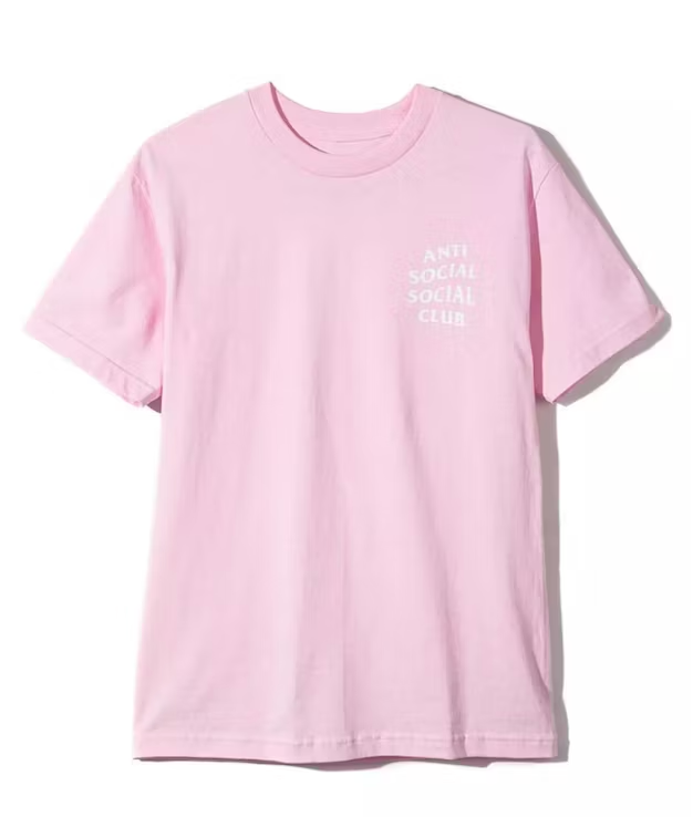Anti Social Social Club Logo 2 T-shirt Pink