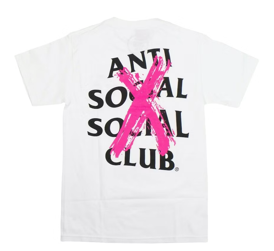 Anti Social Social Club Cancelled T-shirt White