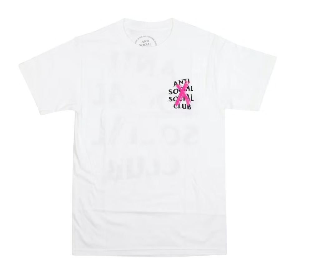 Anti Social Social Club Cancelled T-shirt White